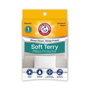 Arm & Hammer Standard Soft Terry Pillow Protector